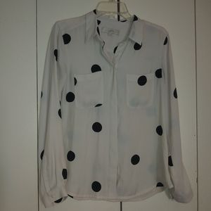 Loft long sleeve blouse